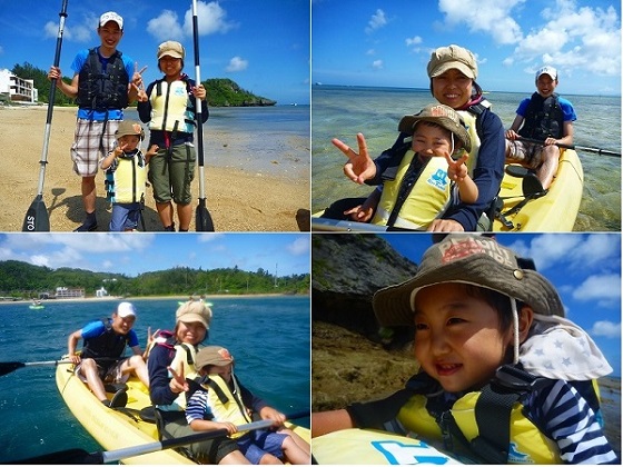 2014年7月12日キッズシーカヤックのお客様②♪