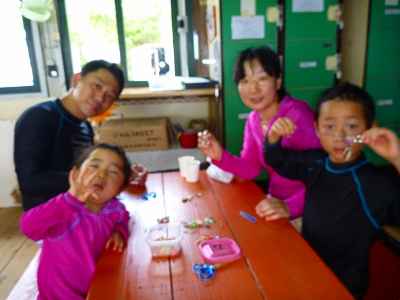 7月22日キッズシーカヤックのお客様♪