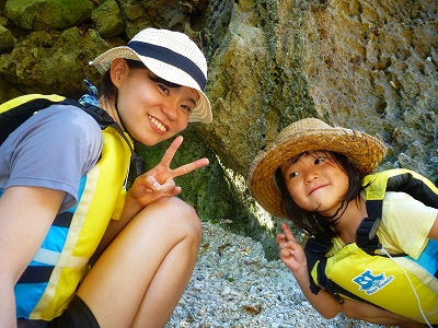 7月16日キッズシーカヤックのお客様♪