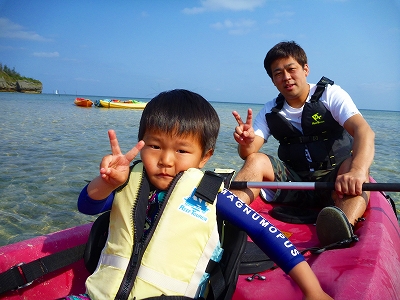 3月18日”Kids Kayak”のお客様＼(＝^O^=)/’`*:;｡･★